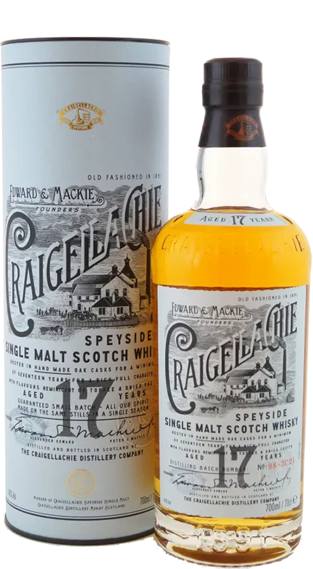 Craigellachie 17 Ani Single Malt Whisky 0.7L